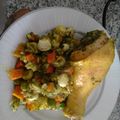El cooksnap de Priscila Guedes Valdivia cuando hizo Arroz con Pollo a lo Carmelita.