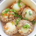 Cooksnap của Quỳnh Giao khi họ làm theo món Xíu Mại Bọc Trứng Cút