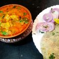 Supriya Thengadi's cooksnap of when they made गट्टे की सब्जी (gatte ki sabzi recipe in marathi).