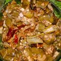 Falak Nida का कुकस्नैप जब उन्होंने भिंडी की सब्जी (bhindi ki sabzi recipe in Hindi) बनाया था।