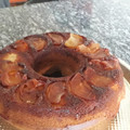 El cooksnap de Romina cuando hizo Torta de manzana y caramelo.