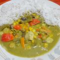Priyangi Pujara's cooksnap of when they made Veg Thai Green Curry 🥗🌶️🧄.