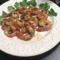 El cooksnap de Ariel Rispoli cuando hizo Gambas al ajillo.