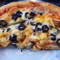 Nazia Qureshi's cooksnap of when they made Chicken Tikka With Mushroom Pizza 🍕.