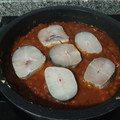 El cooksnap de Paco Perez Marrero cuando hizo Rape con langostinos en salsa.