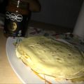 El cooksnap de Juanita Benitez cuando hizo Panqueques masa básica.