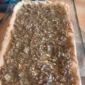 El cooksnap de Karina Rojas Hernández cuando hizo Kuchen de nuez de la Jime con masa brisé.