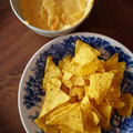 El cooksnap de eduardo cuando hizo Salsa de queso cheddar para nachos.