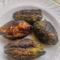 Runu Chowdhury's cooksnap of when they made স্টাফড করলা (stuffed karola recipe in Bengali).