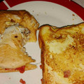 El cooksnap de Joselyne Dominguez cuando hizo Quiche de Chorizo en Pan Tostado.