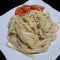 Cooksnap dari Pangasti Rahajeng Dwinastiti untuk resep Spaghetti Carbonara simple