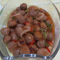 Cooksnap dari Nora untuk resep Sosis Saus Barbeque