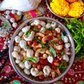 Shashi Chaurasiya का कुकस्नैप जब उन्होंने फलाहारी ड्राई फ्रूट्स नमकीन (falahari dry fruits namkeen recipe in Hindi) बनाया था।