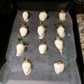 Danny Boy Clavell's cooksnap of when they made Chocolate Covered Strawberries.