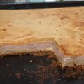 El cooksnap de Lorena del Ducca cuando hizo Torta de jamón y queso, masa licuada.