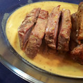 El cooksnap de belenmr_18 cuando hizo Bondiola al horno con salsa de mostaza y arroz salteado.