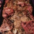 El cooksnap de Yesy Sendon cuando hizo Pollo al horno con papas criollas.