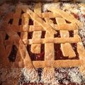 El cooksnap de Mariela Santos Acuña cuando hizo Pasta Frola.