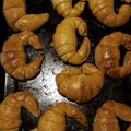 El cooksnap de Karina Rojas Hernández cuando hizo Medialunas rellenas de dulce de leche.