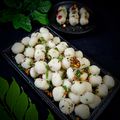 Madhvi Dwivedi का कुकस्नैप जब उन्होंने राइस बॉल्स (rice balls recipe in Hindi) बनाया था।