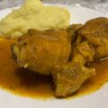 El cooksnap de Andrea Valiente Mateo cuando hizo Muslos de Pollo en Salsa.