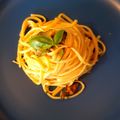 Roberto 's cooksnap of when they made Spaghettoni alla nerano.