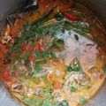 El cooksnap de Franz Bernaly cuando hizo Sudado de pescado especial.