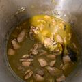 El cooksnap de Marieta cuando hizo Sepia encebollada.