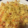 El cooksnap de Sara Lopez cuando hizo Cous cous con verduras.