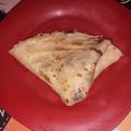 El cooksnap de Esther Soto cuando hizo Mini Crepas Caseras.