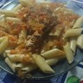 El cooksnap de Romii Lazaga cuando hizo Salsa de pollo con fideos caseros.