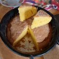 El cooksnap de María cuando hizo Torta de naranja licuada.