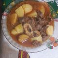 El cooksnap de Marisol Echegaray cuando hizo Estofado de carne.