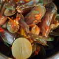 Cooksnap dari erna ilyas untuk resep Kerang Hijau Saus Padang