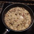 El cooksnap de juantxo cuando hizo Risotto de jamón y champiñones.