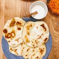 Balvig's cooksnap of when they made Pita Bread.