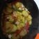 El cooksnap de Sandra Moreno cuando hizo Patatas a lo pobre con Huevo y pechuga de pollo.