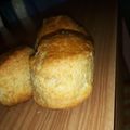 El cooksnap de yerba cuando hizo Scones de queso.