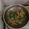Cooksnap dari Yustisi Ibrahim untuk resep Oncom tumis kangkung