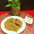 Rita Talukdar Adak's cooksnap of when they made Sindhi Style Brown Rice/Bhugga Chawal.