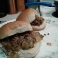 kory.parsons.7's cooksnap of when they made Cheesesteak sloppy Joe's.