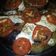 El cooksnap de celesteaa95 cuando hizo Pizza de berenjena, mozzarella y tomate. (Sin harina! Con base de berenjena).
