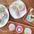 Cooksnap dari Airin Widjaya untuk resep Rainbow Snowskin Mooncake Pudding🥮