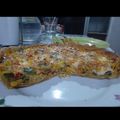 El cooksnap de Nadiu cuando hizo Tarta de zapallitos, choclo y zanahoria.