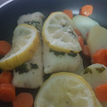 El cooksnap de Laia cuando hizo Merluza al limón (Thermomix).