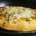 Sukla Sil's cooksnap of when they made আটা চিজ পিৎজা (atta cheese pizza recipe in Bengali).