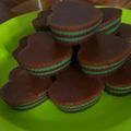 Cooksnap dari Erni Priyanti untuk resep Kue lapis coklat vs melon