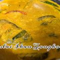 Cooksnap Si Gadis semasa beliau membuat Nasi Dagang Kelantan.