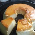 El cooksnap de Vany cuando hizo Flan casero de 8 huevos.