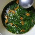Cooksnap dari Ummu Kamal untuk resep Sayur Bening Bayam Kunci